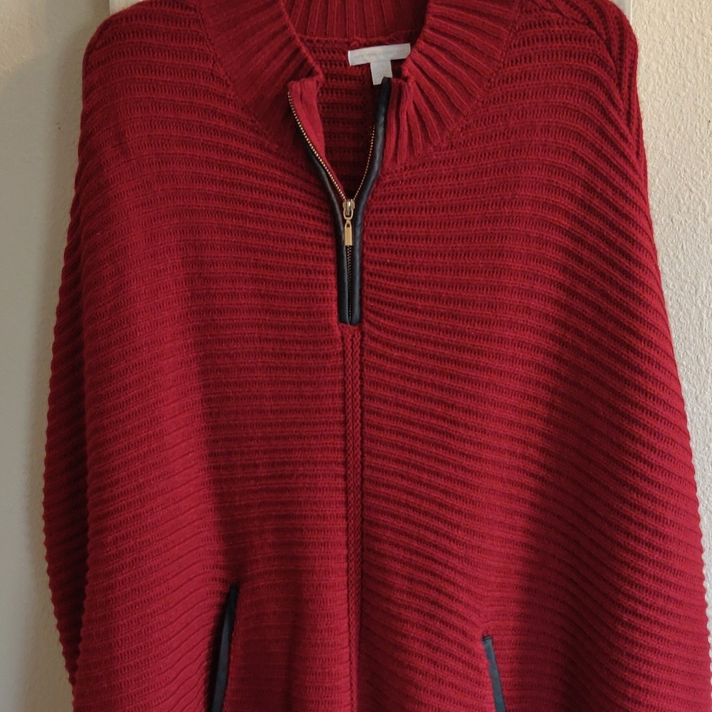 Sweater poncho